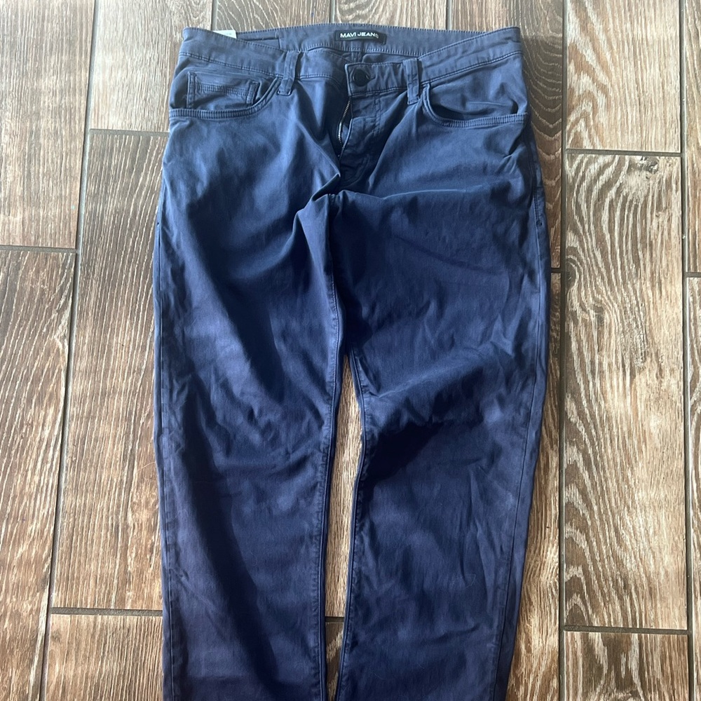 Mavi Zach Indigo Twill Pants